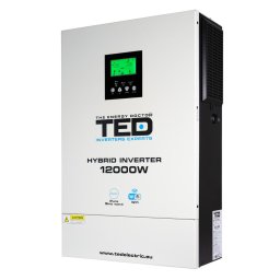 Invertoare solare Invertor solar OFF-GRID de la 48V la 230V 12000W LiFePO4 MPPT unda sinusoidala - TED008374