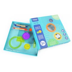 Spirograf, Set Sabloane Desen, Arta si Stiinta Spiralelor