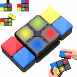 Jucarie interactiva, dezvoltarea inteligentei, 4 moduri de joc, Led-uri, efecte sonore, 6 ani+