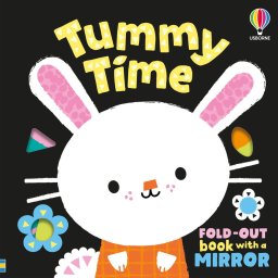 Carte interactiva cu oglinda, Tummy Time, 3 Ani+
