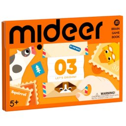 Set Educativ Origami Mideer Nivelul 3 , Proiecte Avansate de Modelaj din Hartie pentru Copii 5 ani+