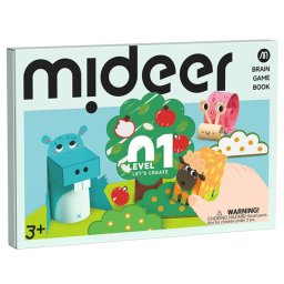 Carte de Activitati Creative Mideer Let, s Create (Nivel 1) , Set de Start pentru Micii Artisti