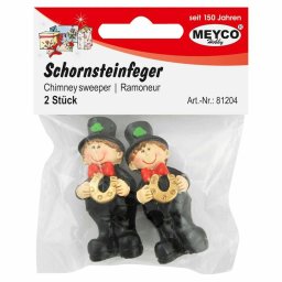 Set 2 figurine - Cosar, din rasina, 5 x 2 cm, Meyco 81204