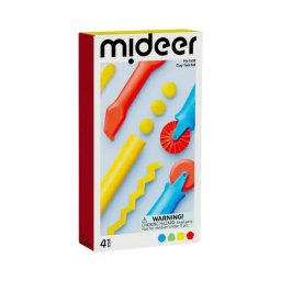 Set instrumente de modelat plastilina, lut, 4 unelte diferite