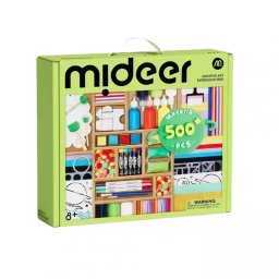 Set de Arta si Creatie pentru copii, cu 500 de piese, Kit Pictura Complet si Accesorii