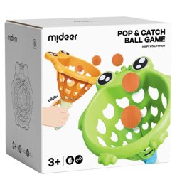 Joc de Lansat si Prins Mingea Pop and Catch , Set Sportiv cu 2 Rachete si 6 Mingi pentru Copii
