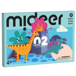 Carte de Activitati Creative Mideer Let, s Create Nivel 2 - Evolutie si Creativitate