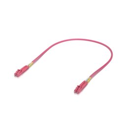 Patch Cord Fibra Optica UBIQUITI UACC OFC M2 LULU 30M, Multi-Mode, Duplex LC/ UPC - Duplex LC/UPC, 30 m, Pink