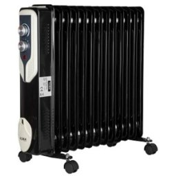 Calorifer Electric, Indicator Luminos, Protectie Supra-Incalzire, Termostat Reglabil, 3 Trepte Putere, 13 Elementi, 2500W