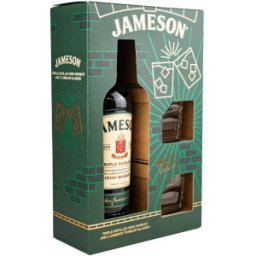 Set 2 x Whisky Jameson cu 2 Pahare, Alcool 40%, 0.70 l
