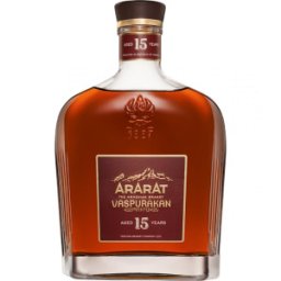 Set 2 x Brandy Ararat, Vechime 15 Ani, Vaspurak, Alcool 40%, 0.7 l