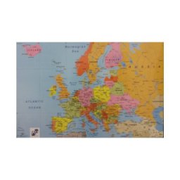 Set 2 x Mapa Protectie Birou 60 x 40 cm, Harta Europei