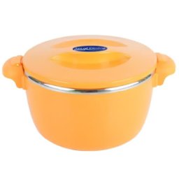 Set 2 x Caserola Termica, Heinner Nova, 6 l, Exterior Plastic, Interior Inox, Diverse Culori