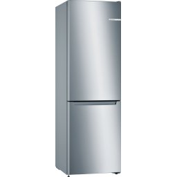 Combină frigorifică KGN33NLEB independentă Seria 2, Aspect oțel inoxidabil