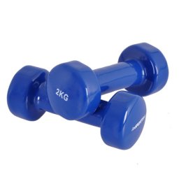 Gantere vinil inSPORTline 2 x 2 Kg