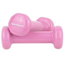 Gantere vinil Sportmann 2 x 0.5 Kg