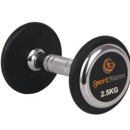 Gantera cauciucata Sportmann Deluxe 2.5 Kg