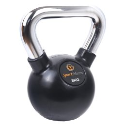 Greutate cauciucata Sportmann Kettlebell 8 Kg