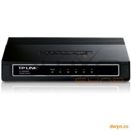 Tp-Link 5-port Desktop Gigabit Switch, 5 10/100/1000M RJ45 ports, plastic case