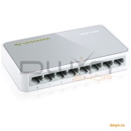 Switch 8 Port-uri 10/100, carcasa plastic