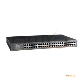 Switch 48 Port-uri 10/100, carcasa metalica 1U 19-inch