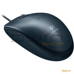 MOUSE Logitech 'M90' Optical USB Mouse, black '910-001794'