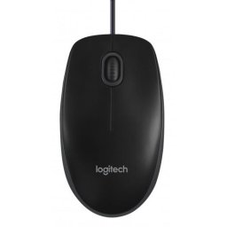 Mouse Logitech B100 Optical 910-003357, USB, black