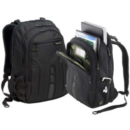 Rucsac notebook Targus 15-15.6', Black, Material rezistent, multiple buzunare, EcoSpruce, TBB013EU