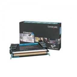 LEXMARK C734A1CG CYAN TONER