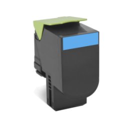 LEXMARK 80C2HC0 CYAN TONER