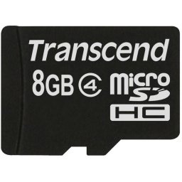 Card memorie Transcend Micro SDHC 8GB Class 4