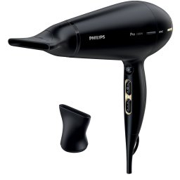 Uscator profesional Philips HPS920/00, 2300 W, 2 concentratoare, Functie ionica, Negru