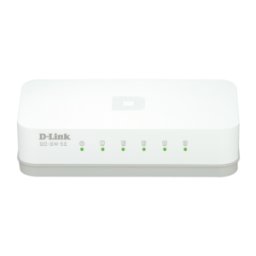 Switch D-Link GO-SW-5E, 5 porturi 10/100Mbps, desktop, plastic, DLinkGO