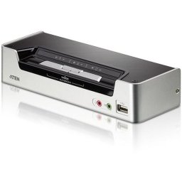 ATEN CS1792 2-Port HDMI USB 2.0 KVMP Switch, 2x HDMI Cables, 2-port Hub,HD Audio