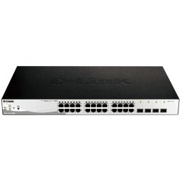Switch Smart D-Link DGS-1210-28MP, 28-Port Gigabit PoE+, 4 SFP Ports
