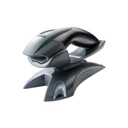 Voyager 1202g Wireless Laser Barcode Scanner/ black / base/ USB cable