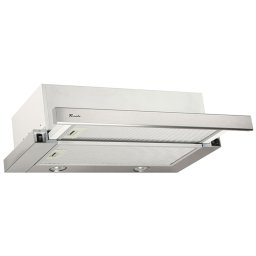 Hota Telescopica Incorporabila Tornado Storm 700 (60), 1 motor, latime 60 cm, 3 viteze, absorbtie 700 m3/ora, Inox