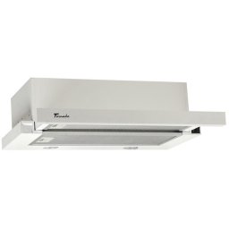 Hota Telescopica Incorporabila Tornado Storm 700 (50), 1 motor, latime 50 cm, 3 viteze, absorbtie 700 m3/ora, Alb