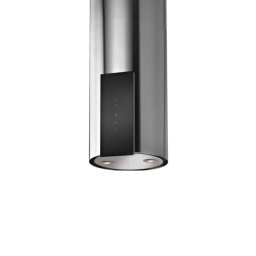Hota tip Insula Tornado Tube Island 1200 (40) LED, 1 motor, inaltime 90-120 cm, 4 viteze, absorbtie 1200 m3/ora, Inox