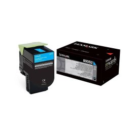 CARTUS TONER CYAN NR.800S2 80C0S20 2K ORIGINAL LEXMARK CX310N