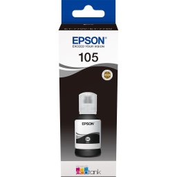 CARTUS BLACK 105 C13T00Q140 140 ML ORIGINAL EPSON L7160 CISS
