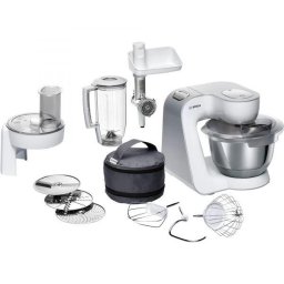 Robot de bucatarie Bosch MUM58231, 1000W, 7 viteze + Pulse, 3.9 L (Argintiu)