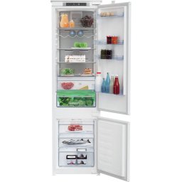 Combina frigorifica incorporabila Beko BCNA306E4SN, 284L, Clasa E, H 193.5 cm, Alb