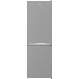 Combina frigorifica Beko RCSA366K40XBN, 343L, Clasa E, H 185.3 cm, Metal Look