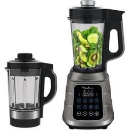 Blender de mare viteza Tefal Ultrablend Boost BL985A31, 1300W, argintiu