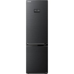 Combina frigorifica Toshiba GR-RB500WE-PMJ, 378L, Clasa E, H 201.8 cm, Antracit