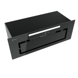Hota Incorporabila Globalo Loteo 80.4 Plus, 3 trepte de viteza, Touch-control, 640 m3/h, latime 80 cm, telecomanda, Sticla neagra