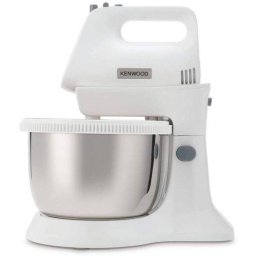 Mixer cu bol Kenwood Chefette Lite HMP34.A0WH, 450W, 3,4L bol, 6 viteze, Alb