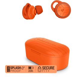 Casti Energy Sport 2 Sistem, wireless, IP44, BT5.0, rosii