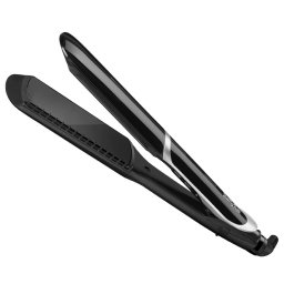 Placa de par BaByliss ST397E Sleek Control Wide, placi 35mm Tourmaline-Ceramice, 6 setari temperatura, 235 grade, Ionizare, sistemul de incalzire Advanced Ceramics, Negru